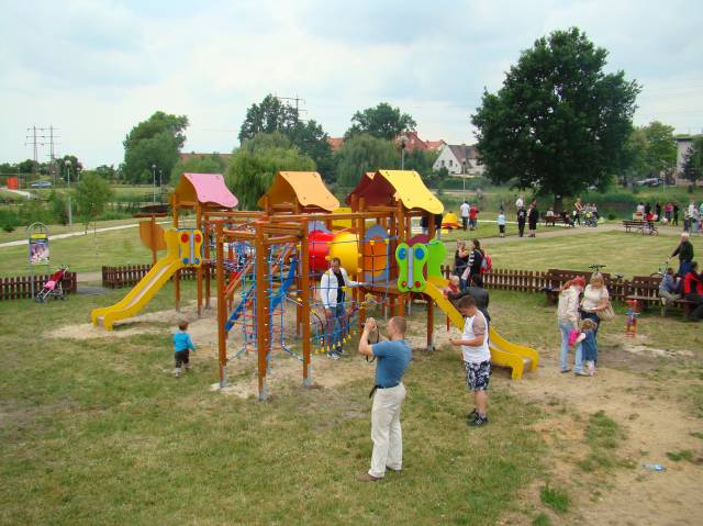 Safe playground for children in Siechnice