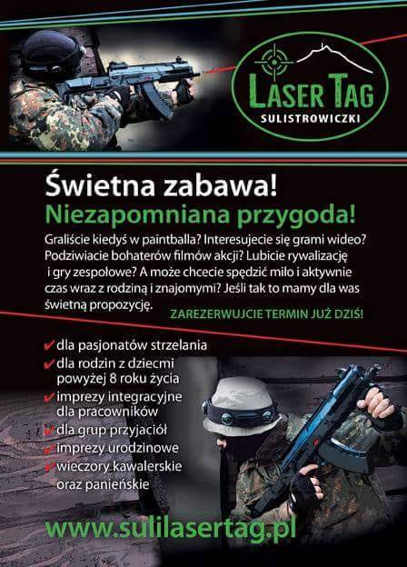 LaserTag Sulistrowiczki, gm.Sobótka