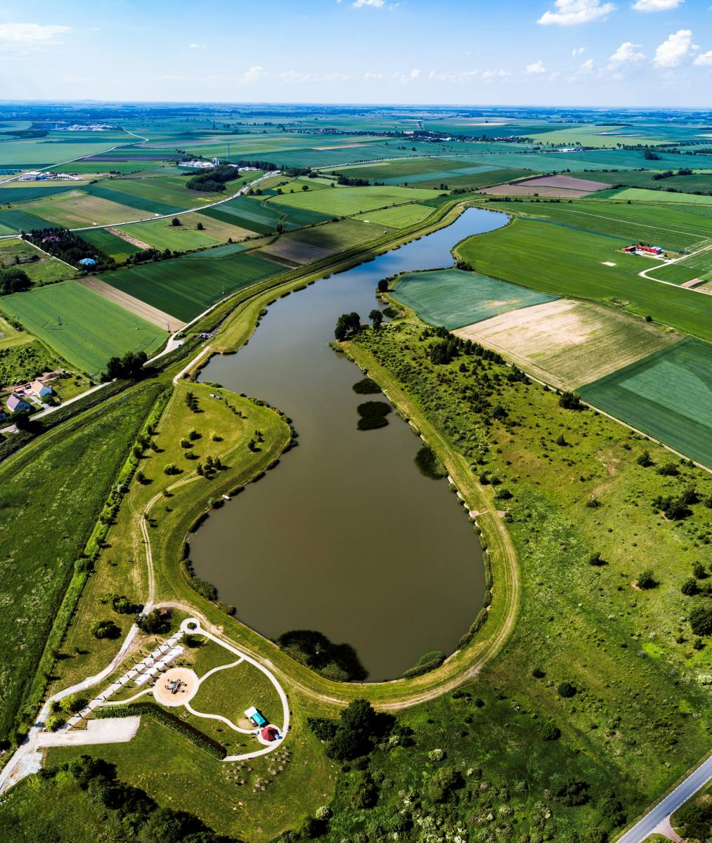 Zalew w Jordanowie Śląskim - Wrota Regionu