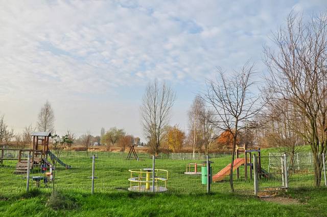 Safe playground for children in Siechnice