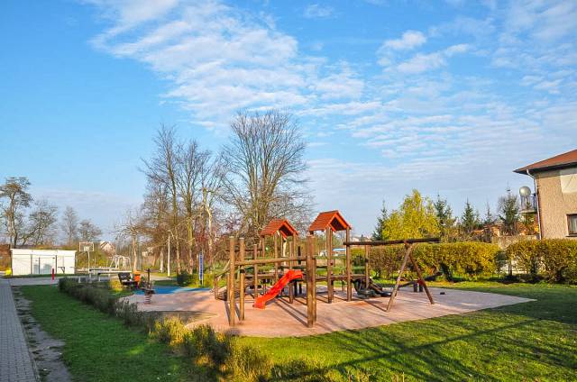 Safe playground for children in Radwanice