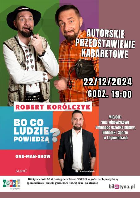 Autorskie przedstawienie kabaratewe