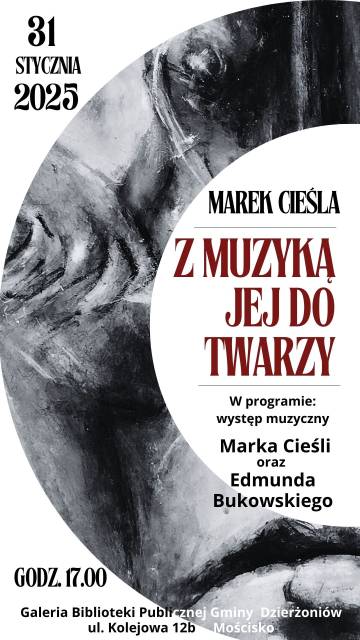 Finisaż wystawy Marka Cieśli  "Z muzyką jej do twarzy"