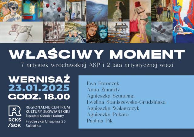 Wernisaż wystawy “Właściwy moment”