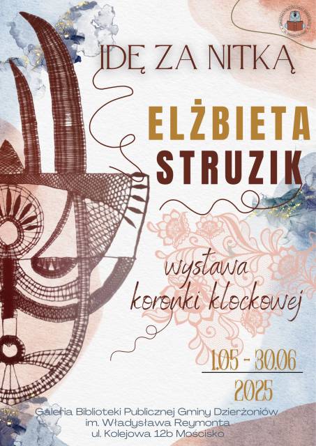 Following the Thread. Opening of an exhibition of Elżbieta Struzik's bobbin lace works.