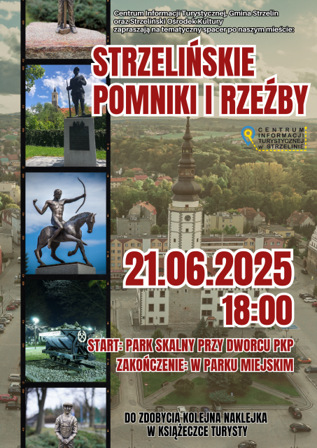 Tourist walk: Strzelińskie monuments and sculptures 