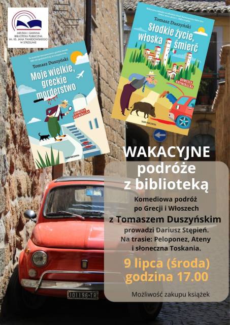 Wakacyjne podróże z Biblioteką w Strzelinie 