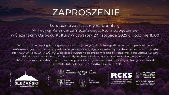 Premiere of the Ślężański calendar 2026