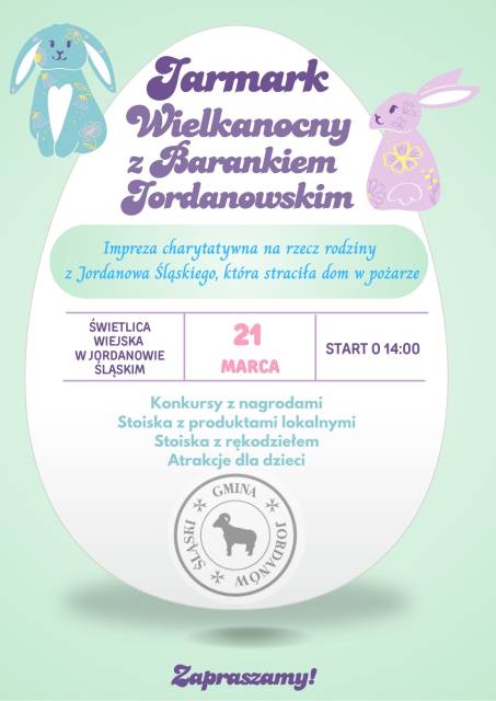 Jarmark Wielkanocny z Barankiem Jordanowskim