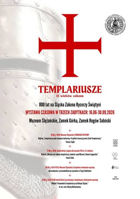 The Templars: 800 Years of the Order of the Knights of the Temple in Silesia - Opening of the Temporary Exhibition