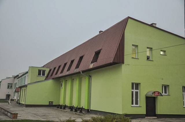 Community hall in Jordanów Śląski