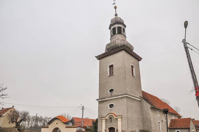 Kościół pw. świętych Antoniego i Macieja w Glinicy, gm.Jordanów Śląski