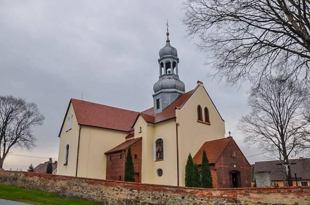 Church of St. Vaclav in Marcinowice